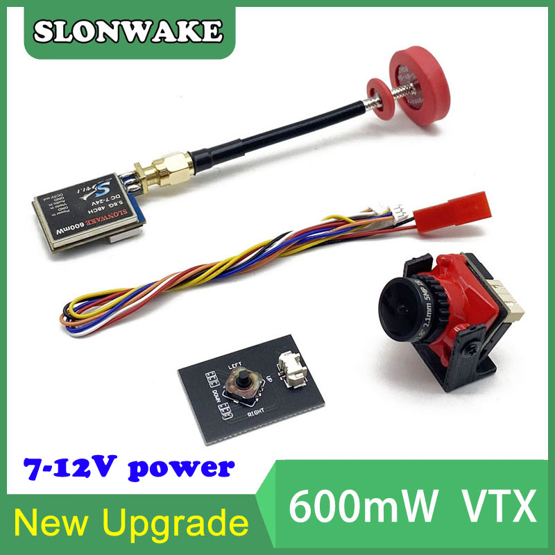 Fpv Drone Camera - 5.8G 48CH 600mW regulowany nadajnik VTX-CAM