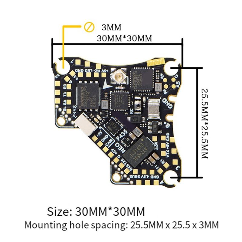 FBIL-F435 NEO 1S AIO Kontroler – Fpv Drone Esc recenzja i cena
