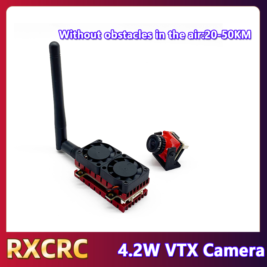 RXCRC 5.8G 48CH 4.2W Nadajnik  – Fpv Drone Camera recenzja i cena