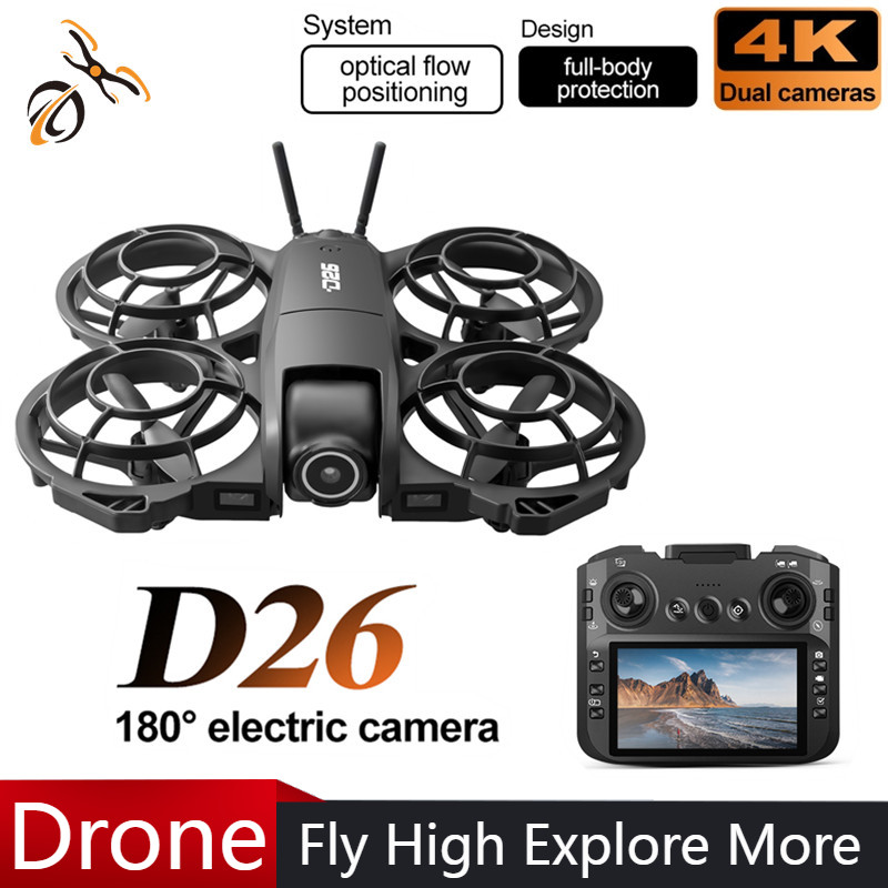 Dron D26 4K Aerial HD 180 °    – Fpv Drone Charger recenzja i cena