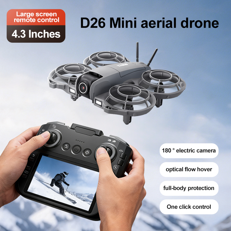 Dron D26 4K Aerial HD 180 °    – Fpv Drone Charger recenzja i cena