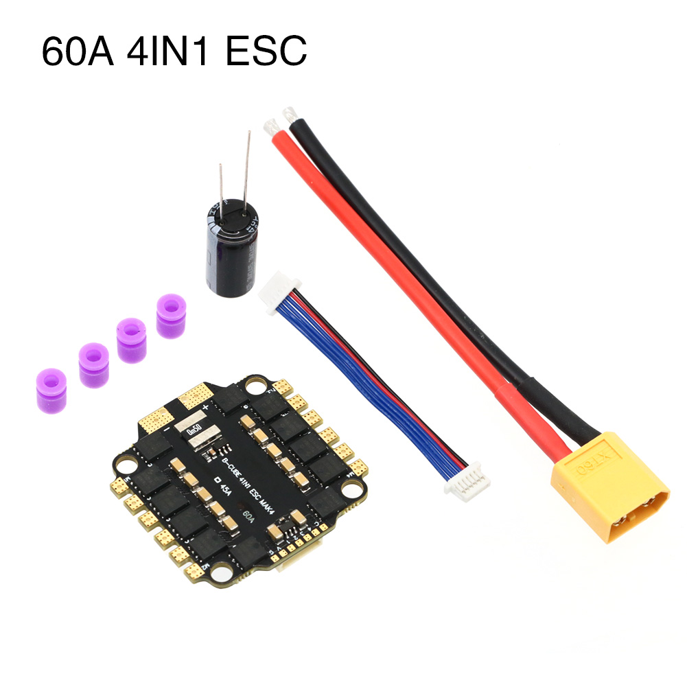 UAngel 4IN1 45A 60A ESC BLHELI – Fpv Drone Esc recenzja i cena