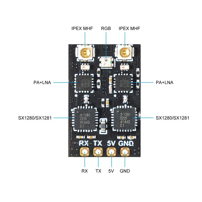 Odbiornik BETAFPV SuperD ELRS  – Fpv Drone Antenna recenzja i cena