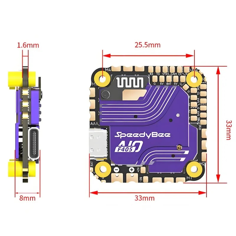 Kontroler lotu SpeedyBee F405  – Fpv Drone Flight Controller recenzja i cena