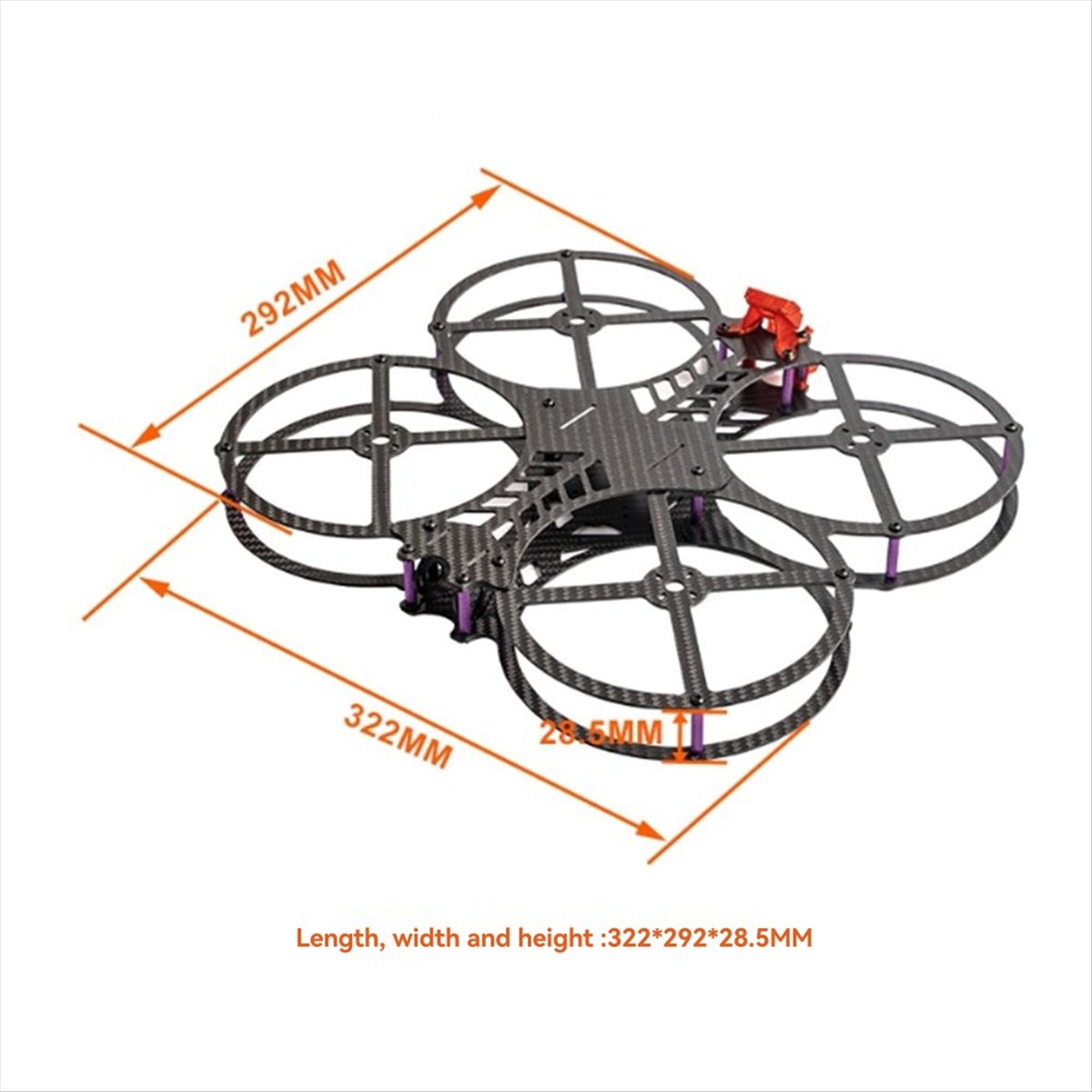 WOW! Rama do drona FPV 5 cali, – Fpv Drone Tool Kit recenzja i cena