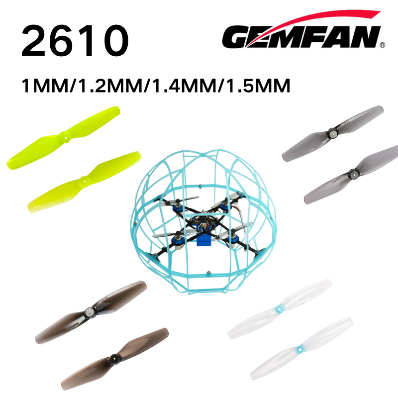 2610 Śmigła Gemfan 2.6 cala 2- – Fpv Drone Esc recenzja i cena